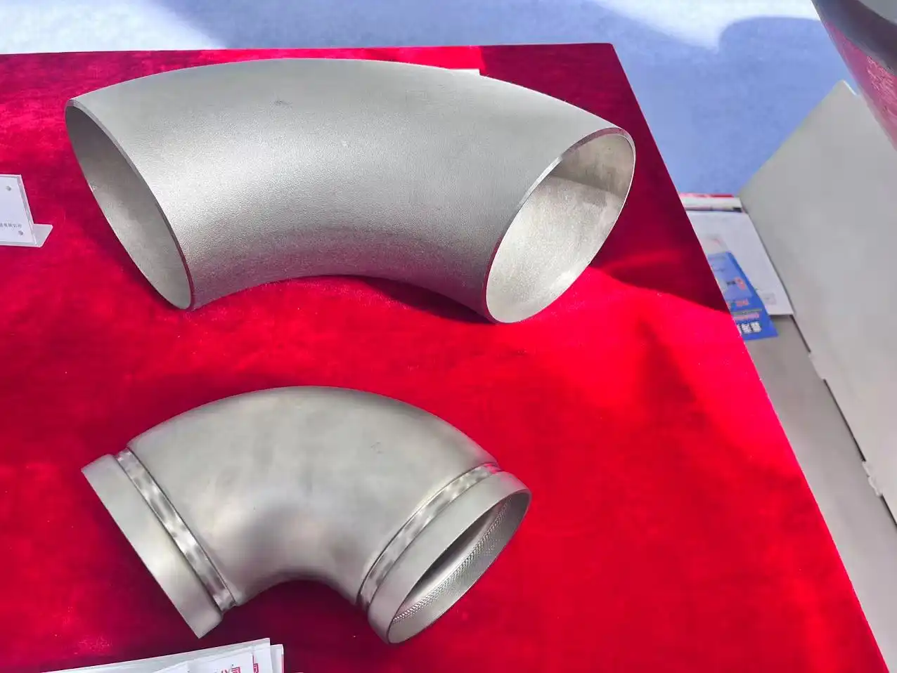 Can suppliers produce custom-size long radius carbon steel elbows to drawing?